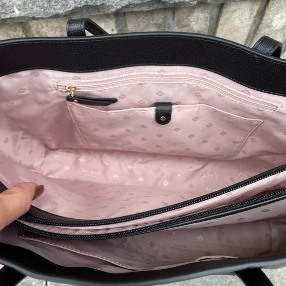 KATE SPADE Molly Large Work Tote Black NEW - Picture 12 of 15